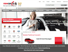 Tablet Screenshot of firma.newcar24.de